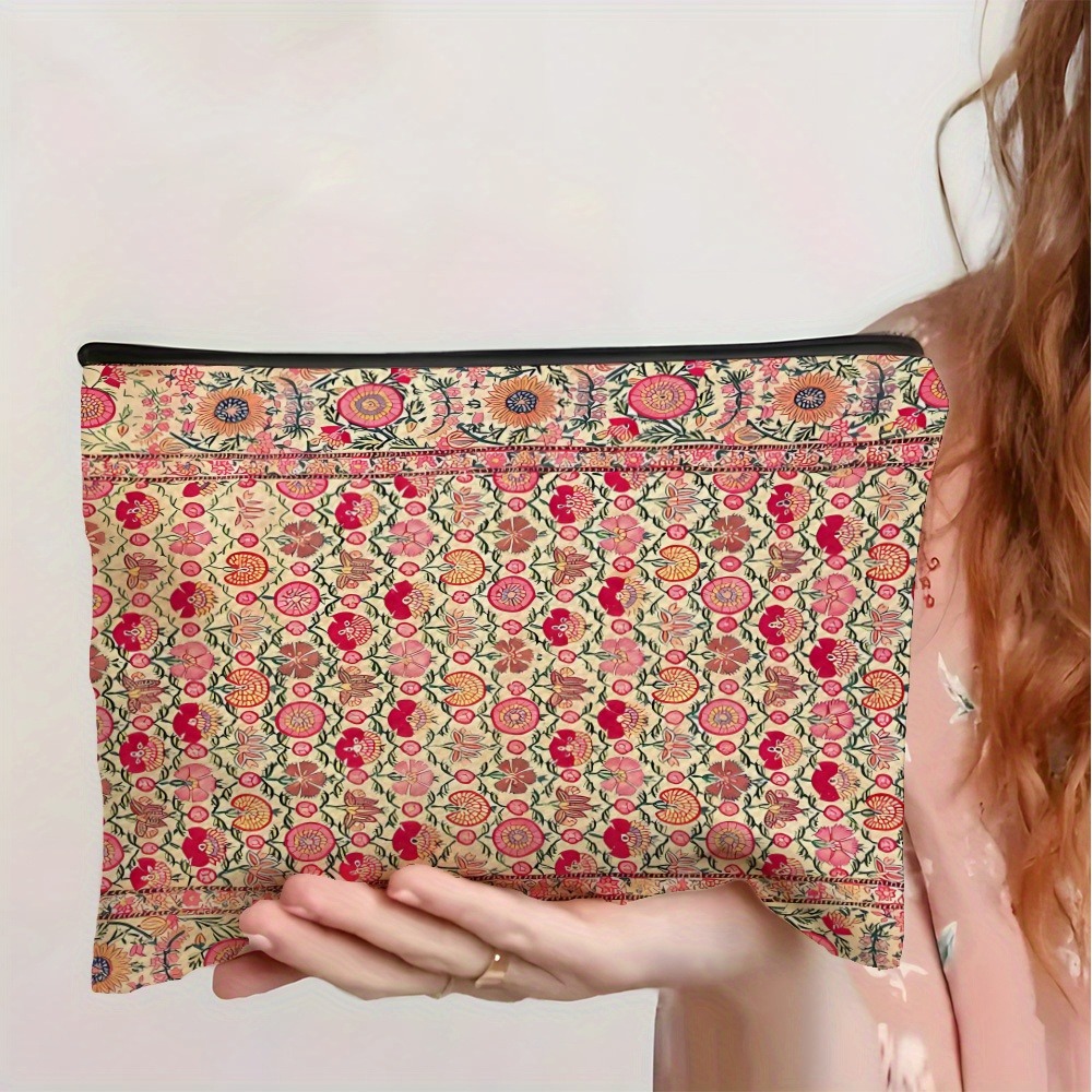 Vintage Bohemian Makeup Bag In – Travel Accessories India recenzja i cena