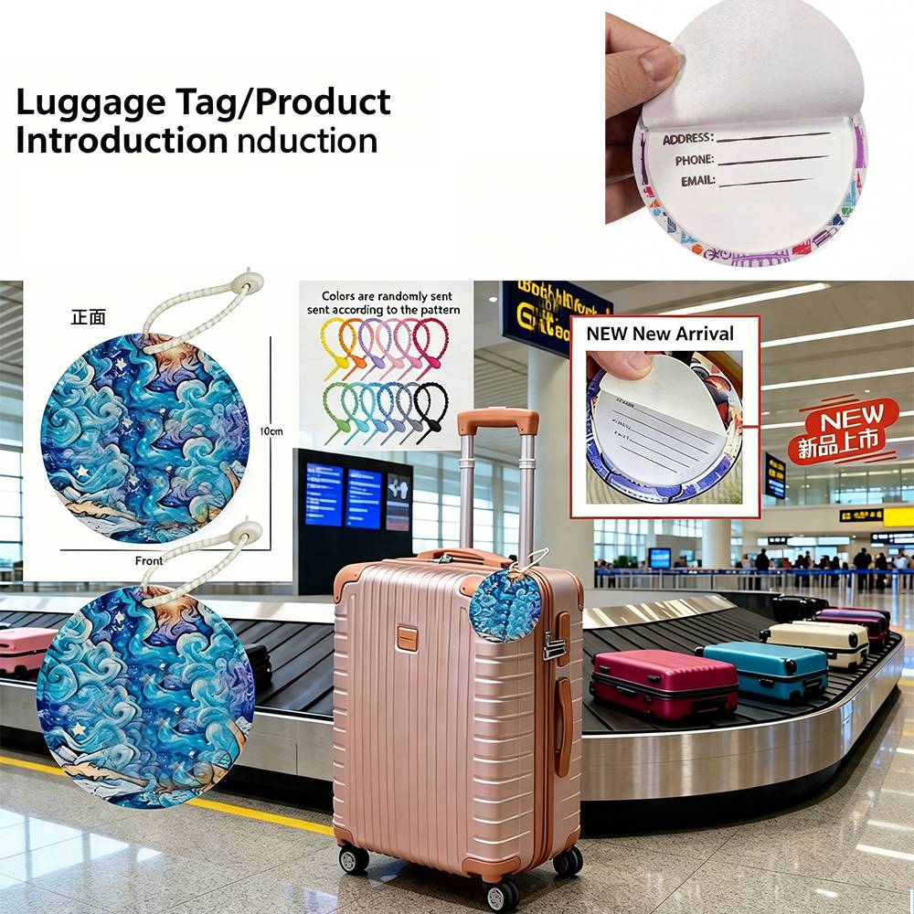 Zawieszka do bagażu z motywem  – Travel Accessories Ideas recenzja i cena
