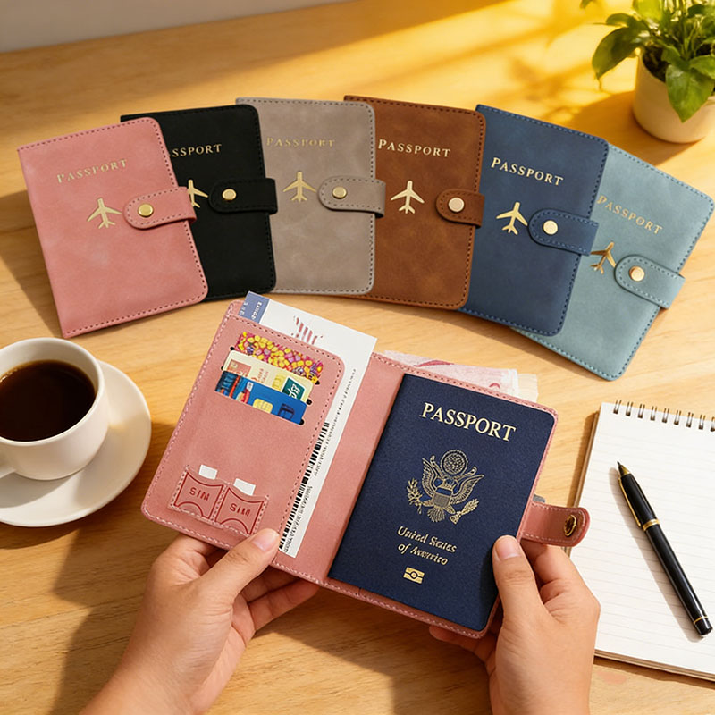 Skórzane etui na paszport, pok – Travel Accessories Wallet recenzja i cena
